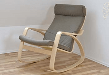 moderner Schaukelstuhl