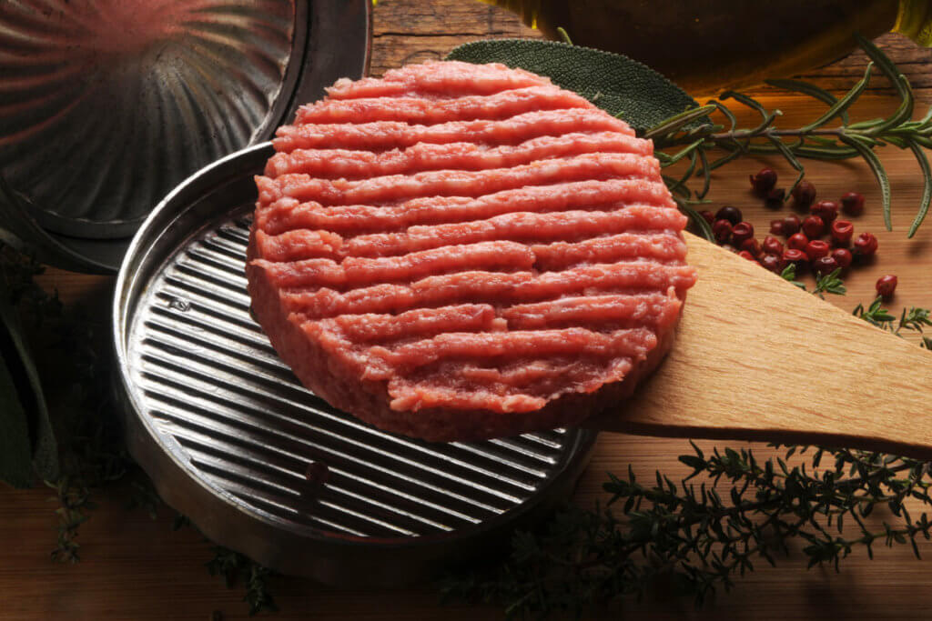 Patty auf Kochloeffel