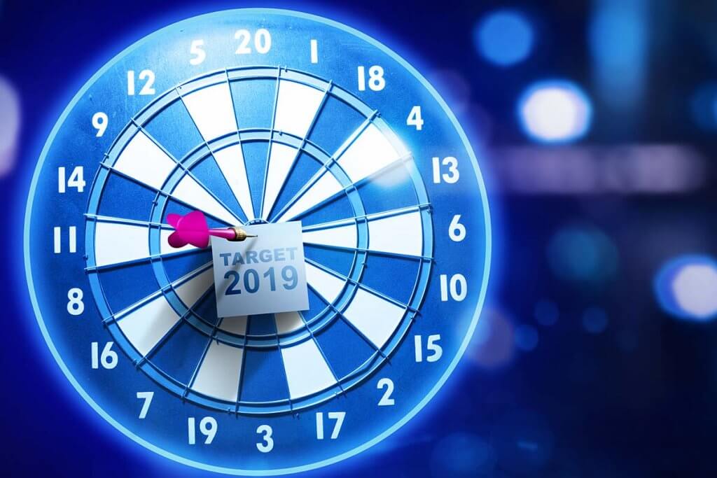 Dartscheibenbeleuchtung 