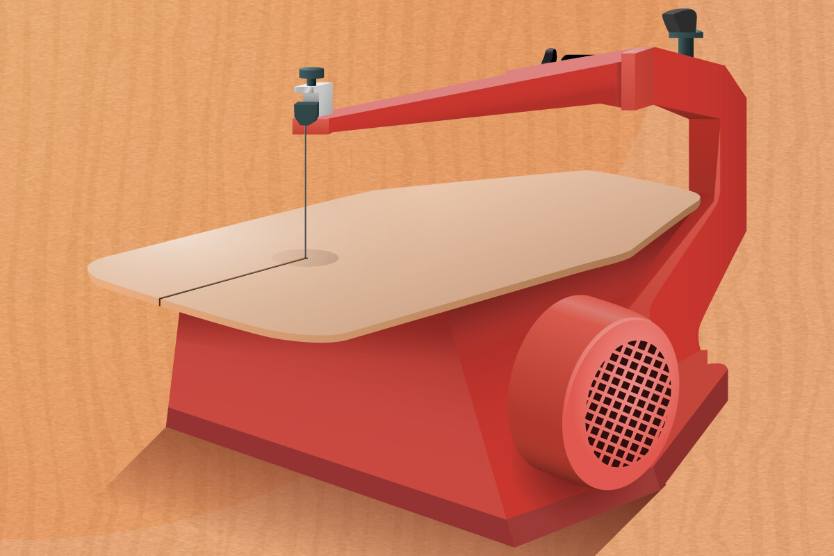 Aufbau einer Dekupiersaege