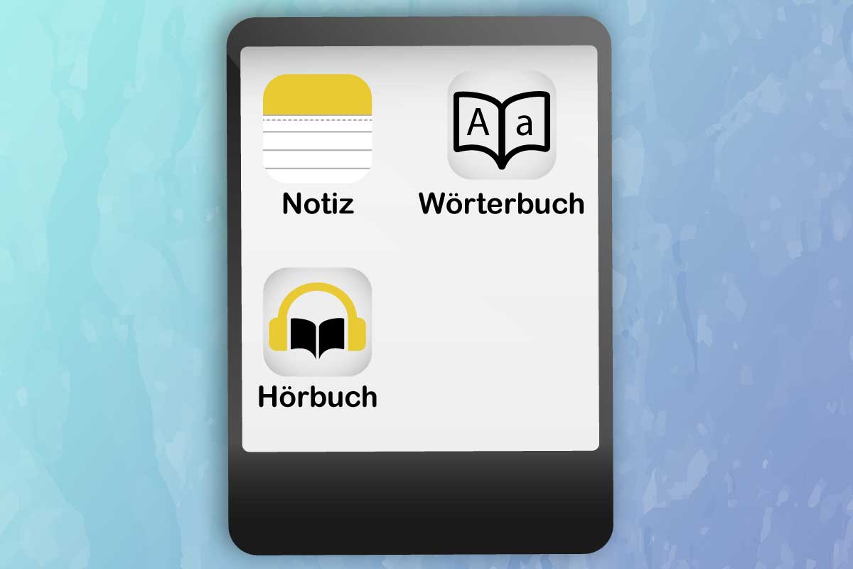 E-Book-Reader Zusatzfunktionen