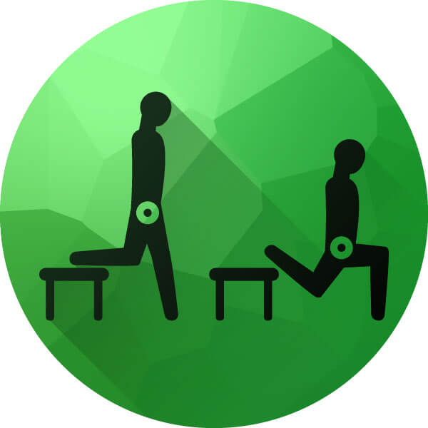 Bulgarian Split Squats