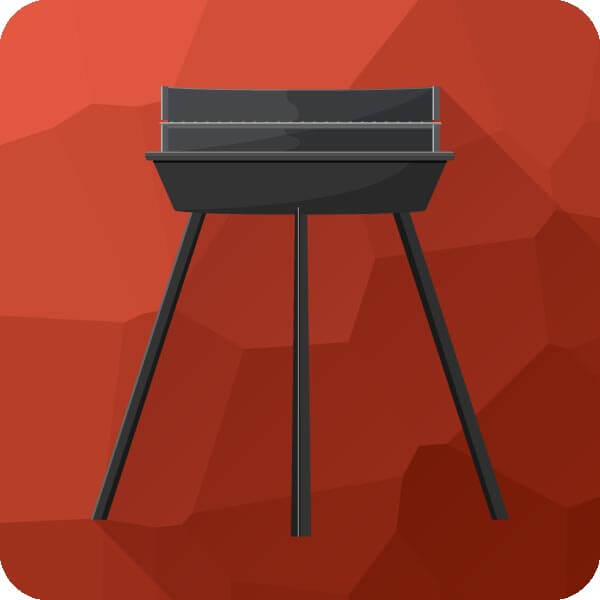 Grafik Dreibeingrill