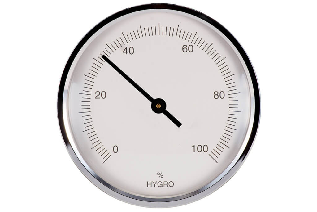 Hygrometer freigestellt
