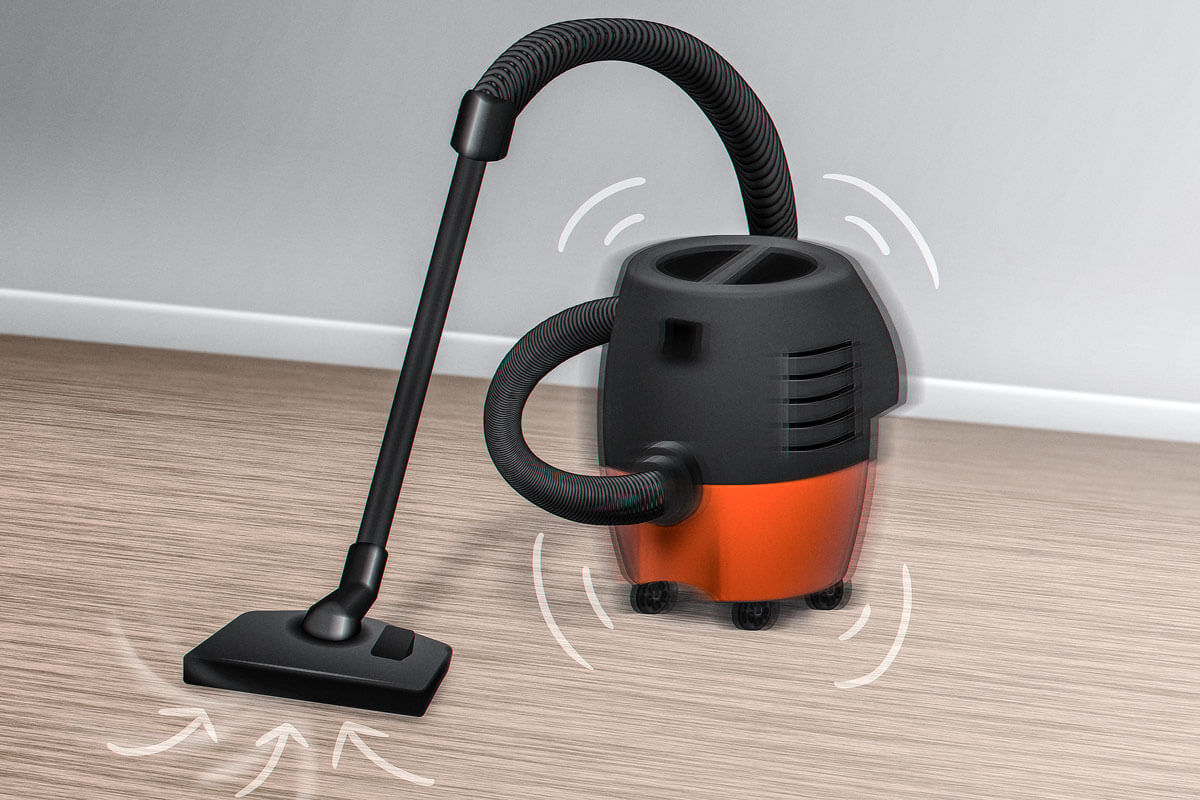 Industriesauger Ruettelfunktion