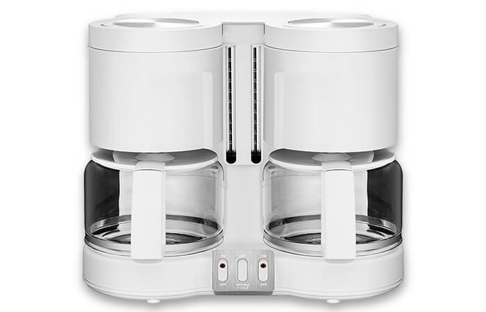 Doppelte Filterkaffeemaschine