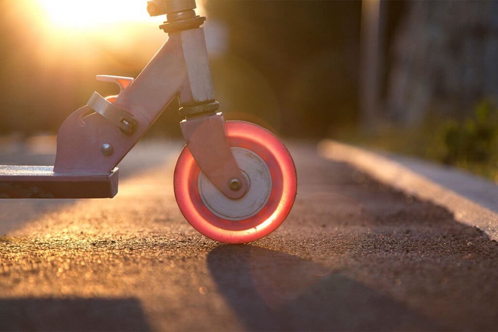 cityroller kinderroller tretroller kickboard scooter räder rollen reifen