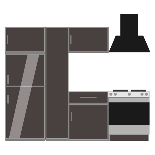Integrierte Kühl-Gefrierkombinationen