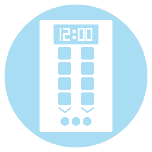 digitales Bedienfeld