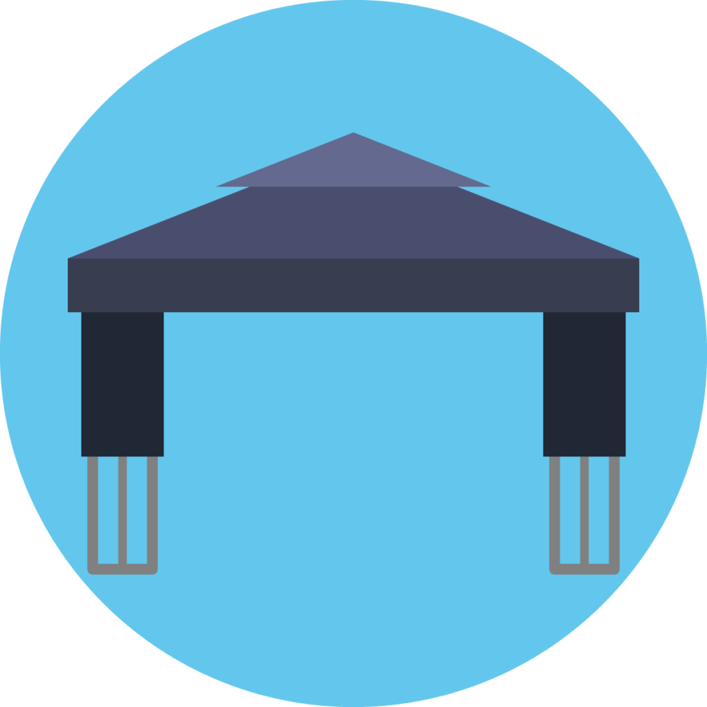 klassischer Pavillon