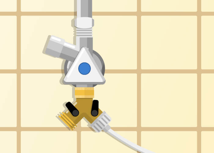 Kühlschrank-Wasseranschluss