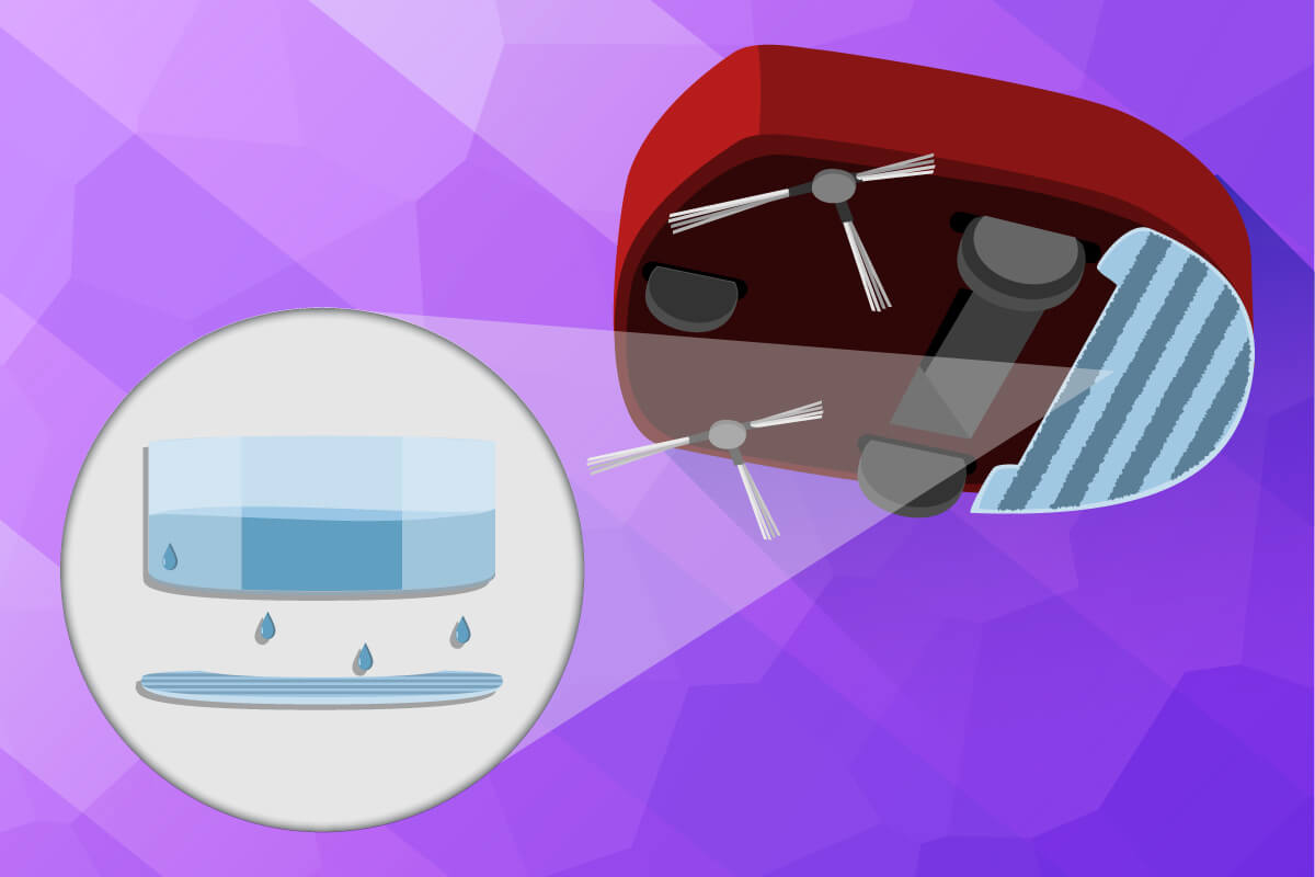 Staubsaug-Roboter mit Wischfunktion